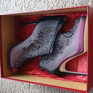 Ankle boot lace Rene Caovilla